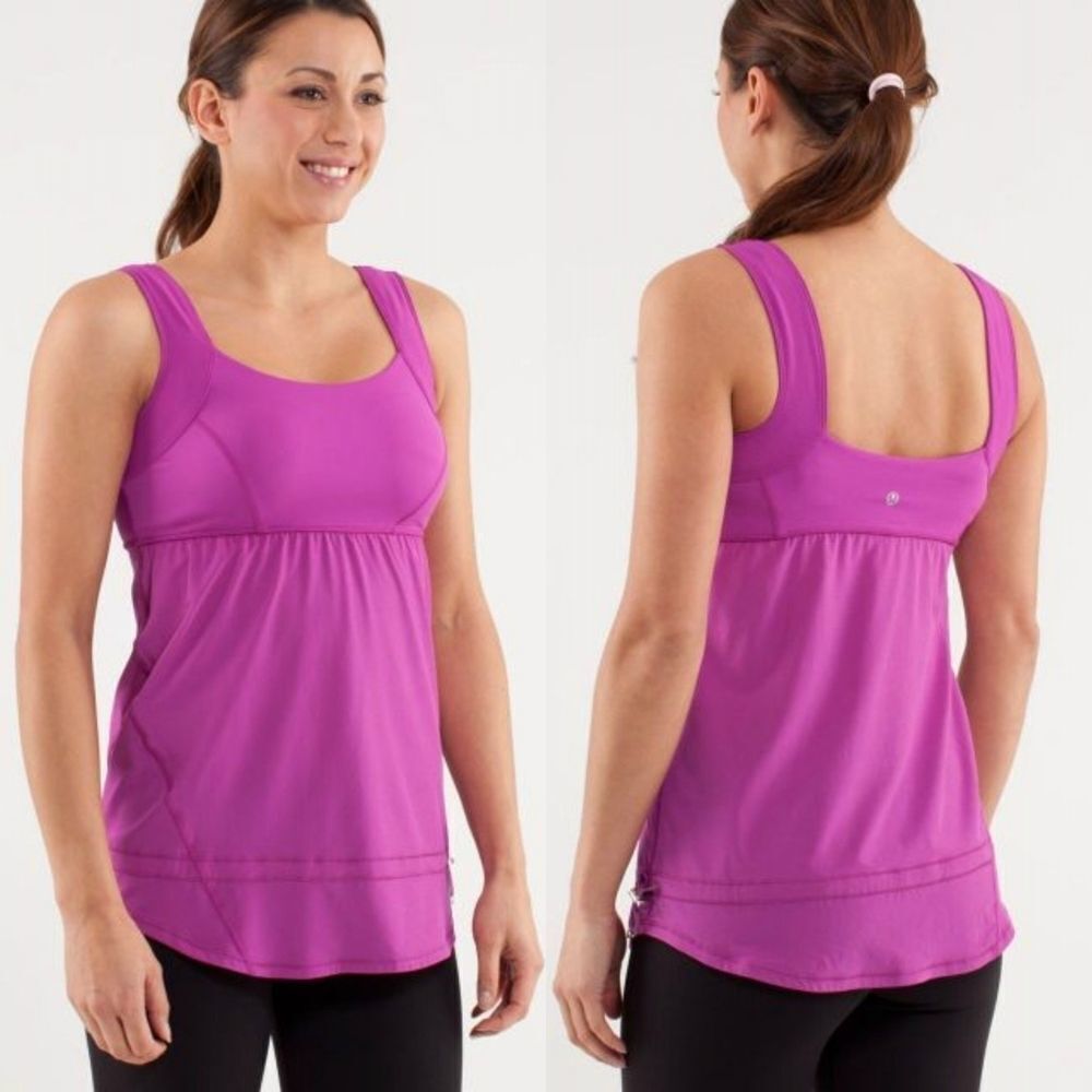 LULULEMON Run Chase Me Tank - Ultra Violet 8